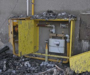 Pożar hotelu socjalnego w Kamieniu Pomorskim