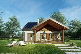 Projekt domu A115 Dla rodziny - wizualizacje, plany, rysunki, propozycje aranżacji