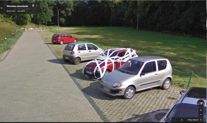 Dziwne zdjęcia z Google Street View w Polsce