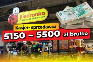 Zarobki w Biedronce