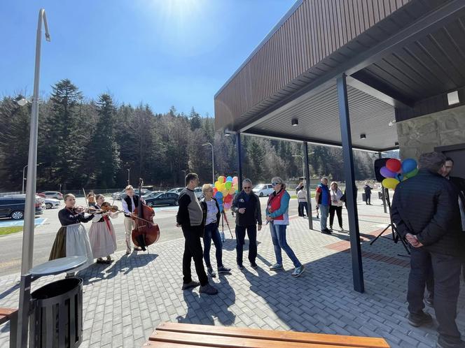 Otwarcie nowego centrum przesiadkowego w Szczyrku