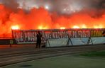 Elana Toruń - Zawisza Bydgoszcz 1:1, zdjęcia kibiców, opraw i piłkarzy ze Stadionu Miejskiego im. Grzegorza Duneckiego