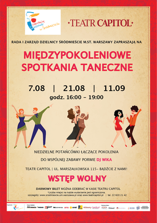Śródmiejskie Międzypokoleniowe Spotkania Taneczne w Teatrze Capitol