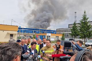 Brynicą spływają chemikalia z pożaru w Siemianowicach Śląskich. Woda pitna zagrożona?