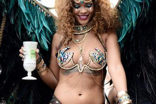 Rihanna podczas karnawału na Barbadosie