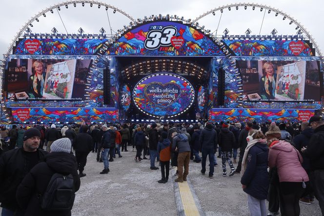 Finał WOŚP 2025 na błoniach PGE Narodowego w Warszawie (26.01.2025)