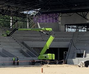 Nowy stadion GKS w Katowicach. Budowa