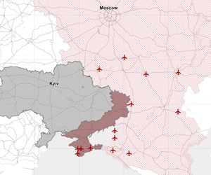 Rosja buduje schrony dla samolotów na Krymie