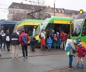 Katarzynki 2024 - wystawa tramwajów przy historycznej zajezdni przy ulicy Madalińskiego