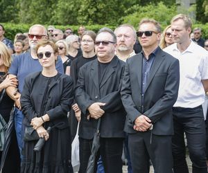 Gabriela Muskała boso na pogrzebie Joanny Kołaczkowskiej