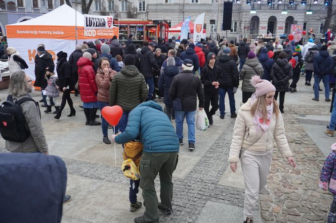 33. Finał WOŚP w Kielcach. Rynek