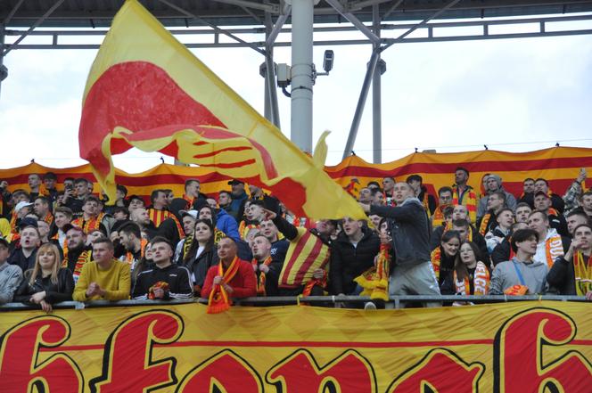 Korona Kielce - Jagiellonia Białystok. Żółto-czerwone derby w obiektywie