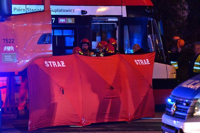 Wypadek na pętli tramwajowej w Gdańsku