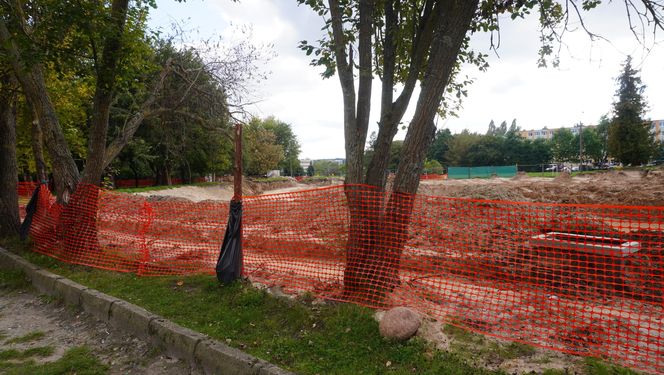 Park Kusocińskiego w Olsztynie będzie jeszcze piękniejszy. Zajrzeliśmy na plac budowy