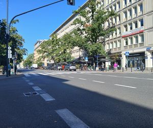 Ulica Krucza w Warszawie przed przebudową