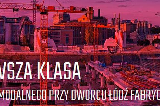 Budowa układu drogowego przy Dworcu Łódź Fabryczna ma zakończyć się wkrótce