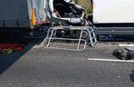 Krzeczów. Wypadek śmiertelny na autostradzie A4. Zablokowany pas w kierunku Krakowa