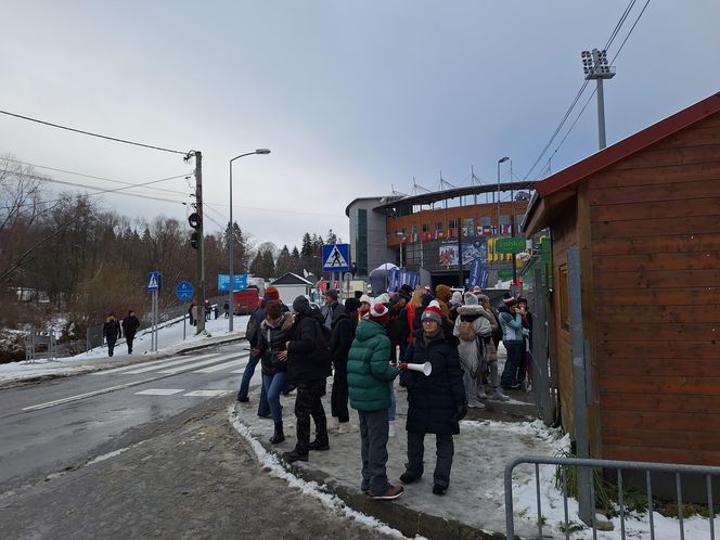 Polscy kibice tłumnie odwiedzili Wisłę 