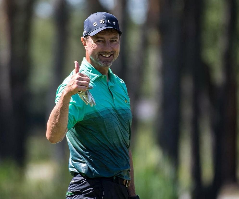 Tak Jerzy Dudek uczcił wygraną w golfie