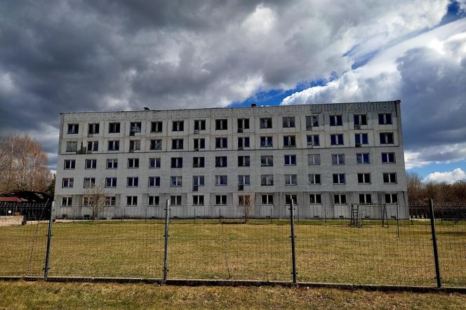 Opuszczona miejscowość Kłomino