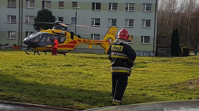 MYSŁOWICE: Poparzony 2-latek trafił śmigłowcem do szpitala!