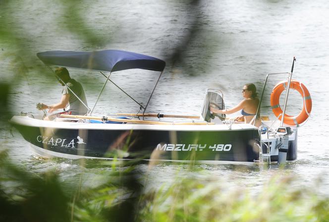 Aleksandra Kwaśniewska i Kuba Badach