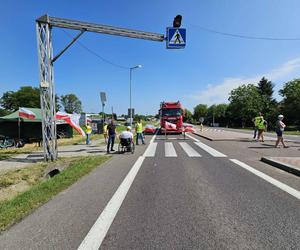 Protest mieszkańców Duńkowiczek