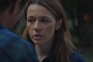 M jak miłość, odcinek 1824. Martyna (Magdalena Turczeniewicz), Marcin (Mikołaj Roznerski)