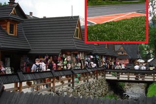 Pomarańczowe koperty na ulicach Zakopanego. Czym są? Za nieuprawnione korzystanie będzie mandat
