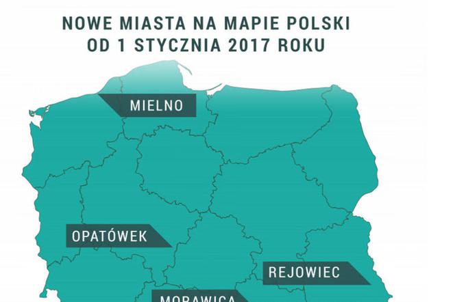 Mielno zostało miastem