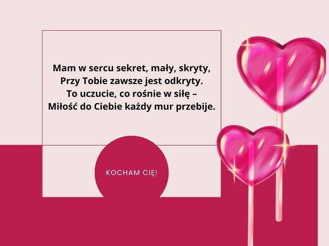 Życzenia na Walentynki