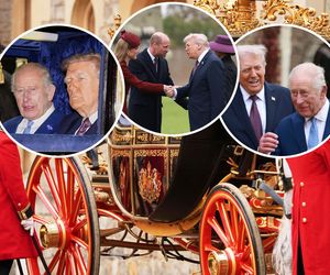 Donald Trump spotyka się z królem Karolem III! Powitali go Kate i William