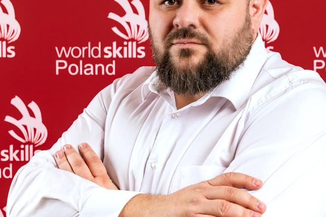 Marcin Tomaszewski, ekspert w kategorii stolarstwa w World Skills.