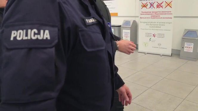 Tak wyglądała ekstradycja Sebastiana M. do Polski. Policja ujawniła nagranie. 