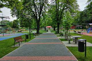 Plac zabaw w Parku Strzeleckim w Tarnowie