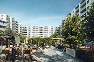 Wrocławskie osiedle mieszkaniowe Południk 17