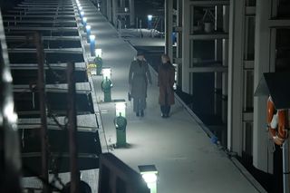 	Pierwsza miłość. Melka (Ewa Jakubowicz), Łucja Reterska (Anna Samusionek)