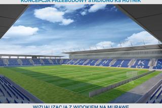 Tak będzie wyglądał nowy stadion Hutnika Kraków. Pomieści ponad 8 tys. widzów