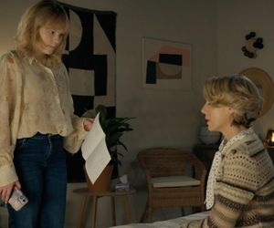 Barwy szczęścia, odcinek 3192. Emilka (Jessica Frankiewicz), Malwina (Joanna Gleń)