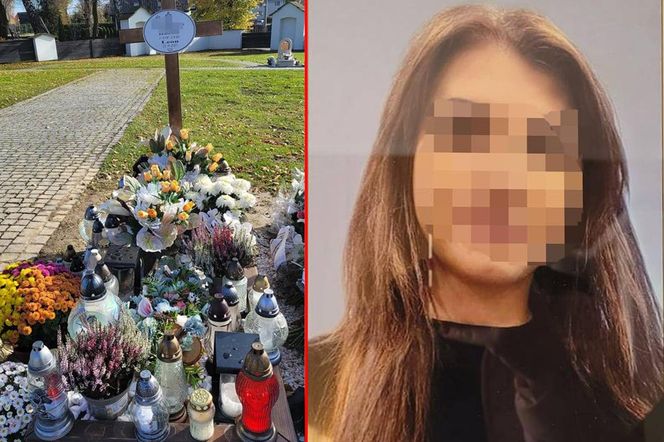 Tak wygląda grób Izy i Leosia. Ciężarna kobieta zmarła w szpitalu