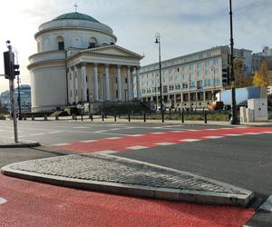 Plac Trzech Krzyży po przebudowie