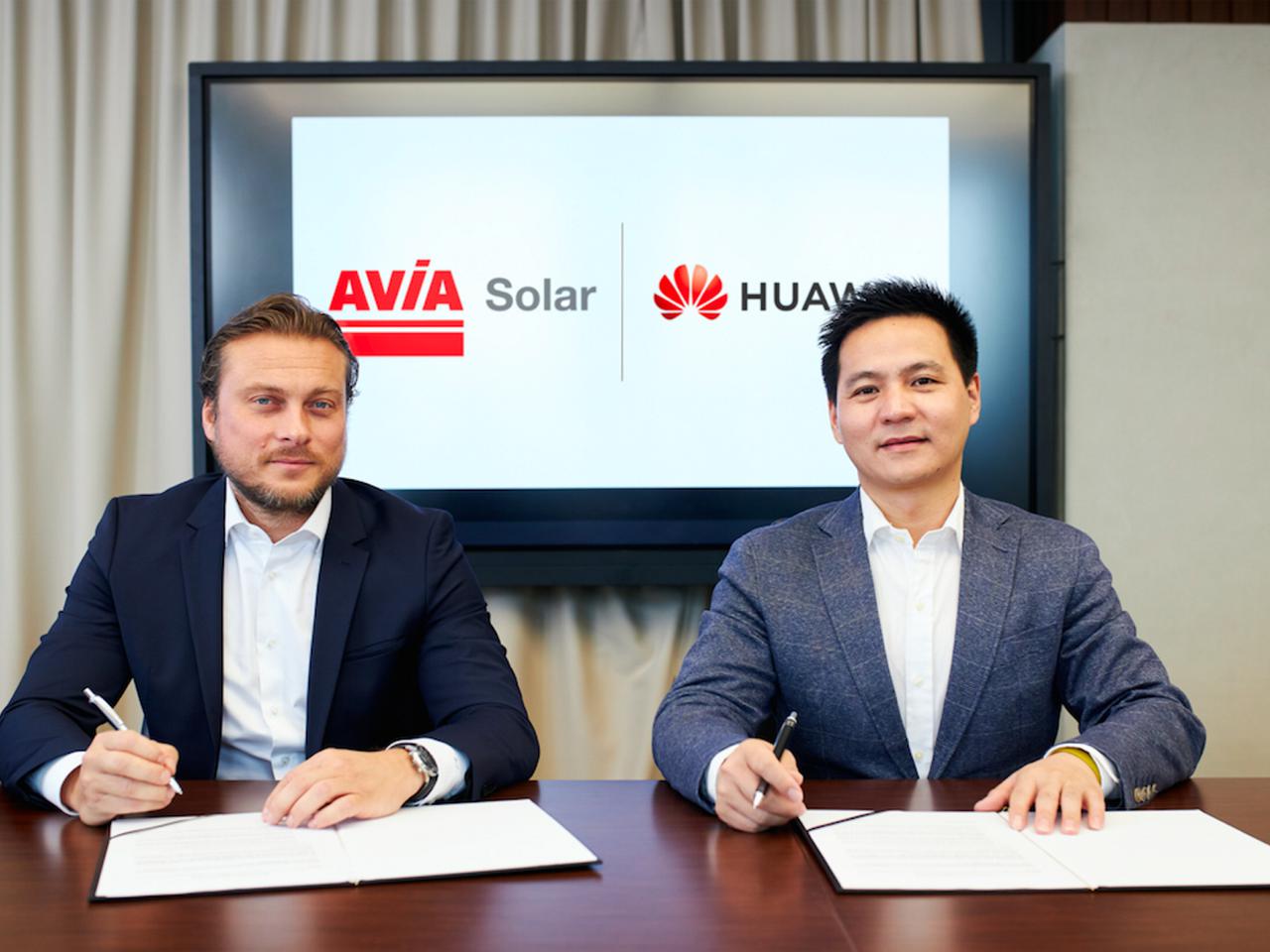 AVIA Solar i Huawei Polska nawiązały współpracę w zakresie rozwoju projektów fotowoltaicznych 