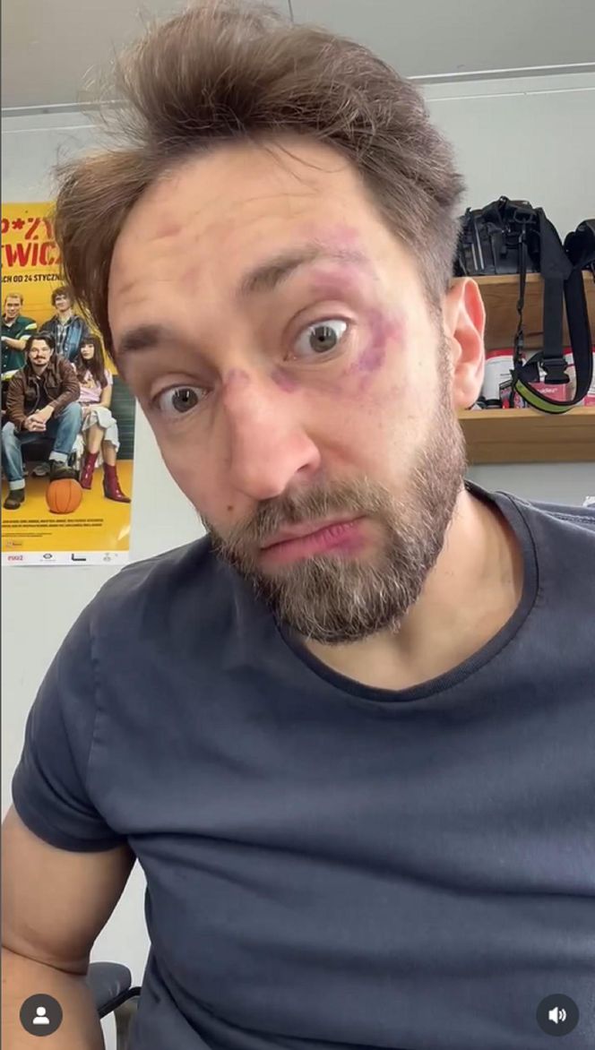 Na sygnale nowy sezon. Piotrek (Dariusz Wieteska) na planie