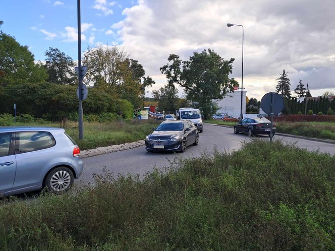 Protest mieszkańców Młynka