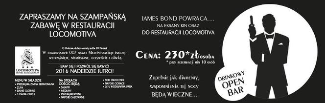 Sylwester w stylu Jamesa Bonda