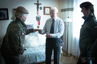 Świętokrzyscy terytorialsi odwiedzili kombatantów przed świętami