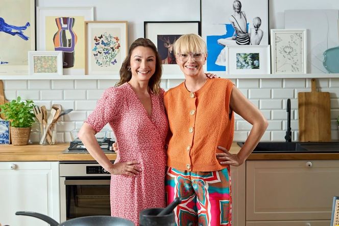 Joanna Brodzik i Dorota Szelągowska