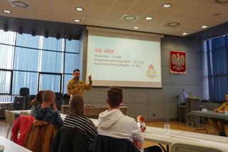 Strażacy w Krakowie przeprowadzili ćwiczenia dla dziennikarzy