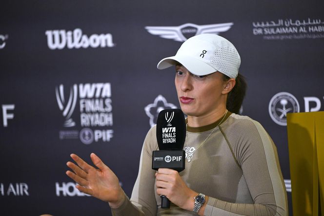 Tenisistki na konferencji WTA Finals