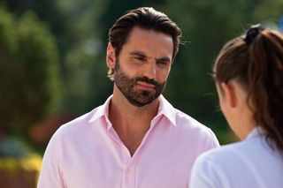 Na dobre i na złe odc. 938. Iga Kaczorowska (Anna Szymańczyk), Damian (Wojciech Sikora) - były mąż Igi